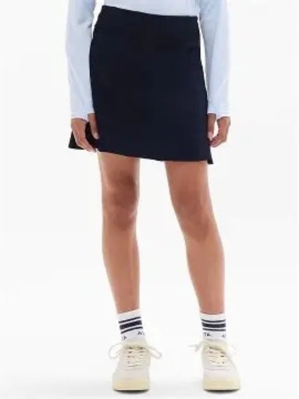 NWOT Athleta Girl School Day Skort in Navy Size Medium 8/10